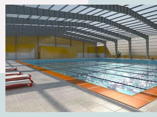 Строительство крытых бассейнов в Сосновом Бору