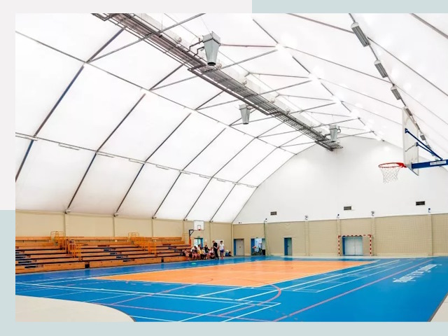 Строительство спортивных залов в Сосновом Бору