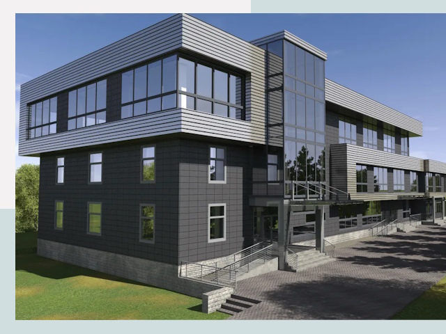 Административные здания в Сосновом Бору