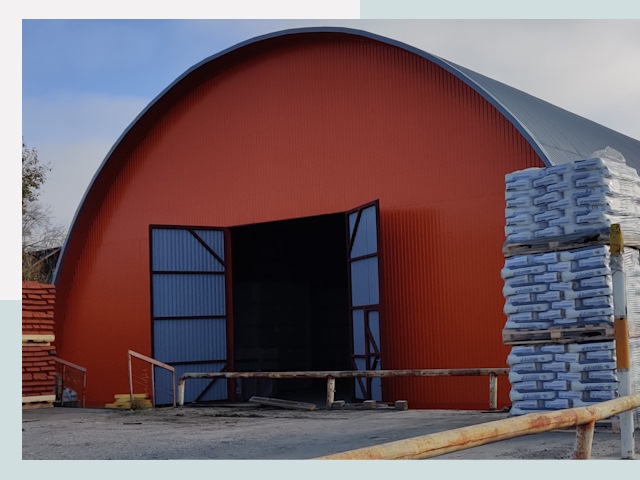 Полукруглые ангары по цене от 609 руб. в Сосновый Бор