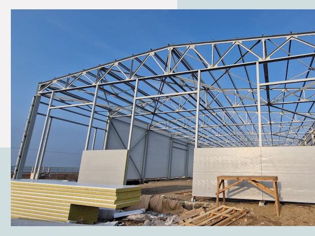 Утепленные ангары в Сосновый Бор от 609 руб. за м²