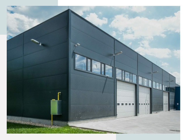 Модульные ангары в Сосновом Бору