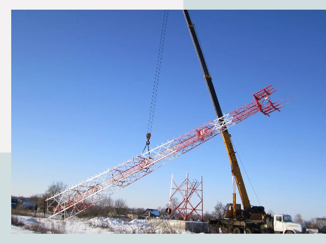 Строительство башен связи в Сосновом Бору от 609 руб.