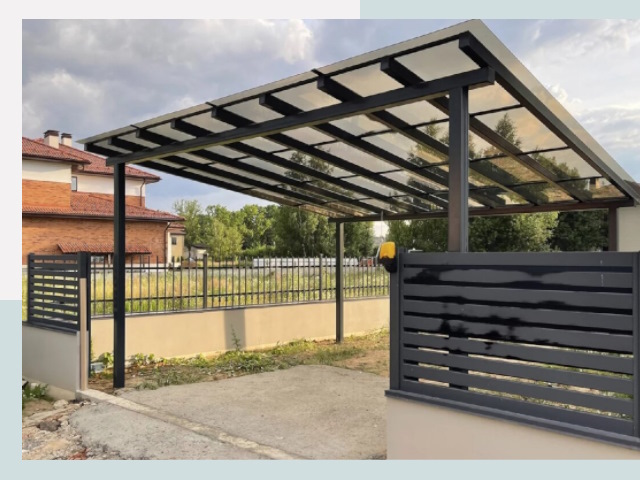 Металлические навесы в Сосновый Бор от 609 руб. за м²