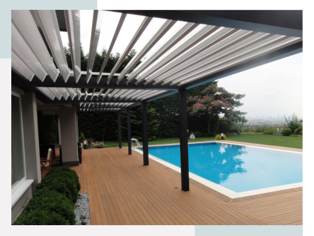 Перголы в Сосновом Бору