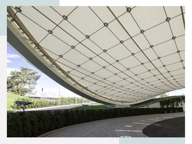 Мембранные конструкции в Сосновом Бору