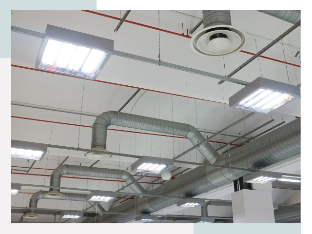 Вентиляция ангаров в Сосновом Бору