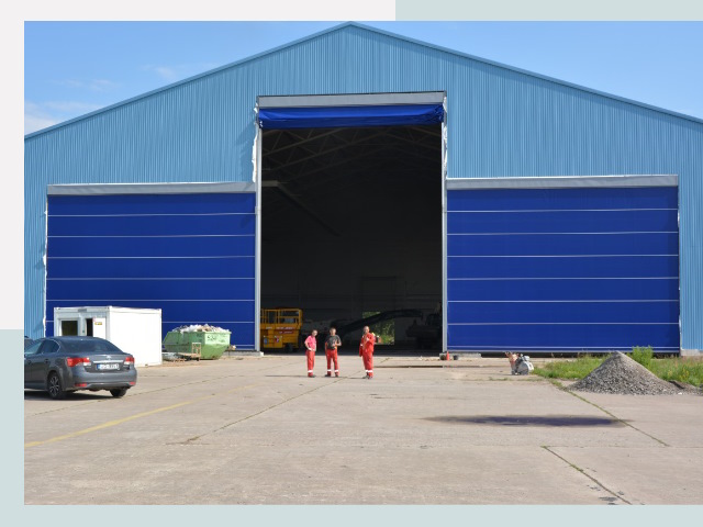 Ангарные ворота в Сосновый Бор от СтальСтрой-Снб по цене 609 руб.