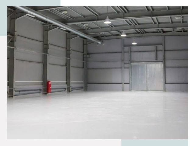 Полы для ангаров в Сосновом Бору