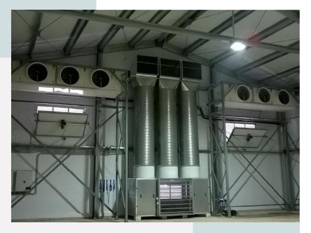 Инженерные системы для ангаров в Сосновом Бору