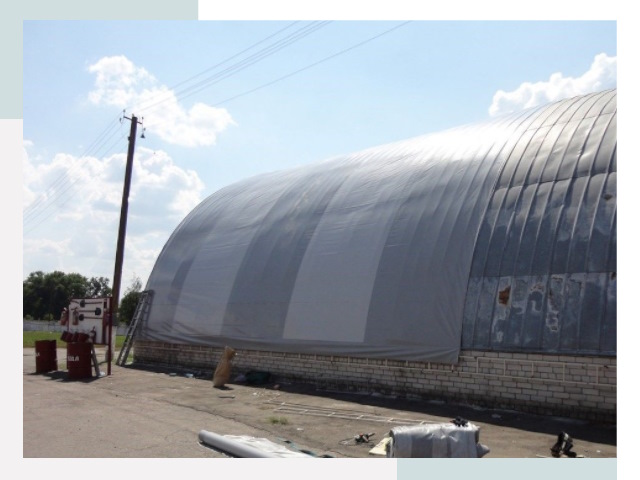 Ремонт ангаров в Сосновом Бору