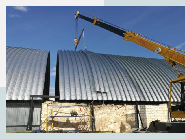 Реконструкция ангаров в Сосновом Бору от 609 руб.