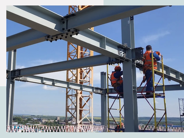 Монтаж металлоконструкций в Сосновом Бору